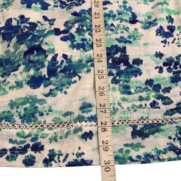 Chico's Top Women's Size 4 (2x) Vintage Texture Notch Neck Tunic 3/4 Sleeve NWT - Picture 7 of 7